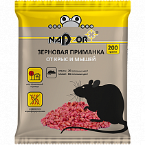 Зерновая приманка от мышей и крыс, 200г, Nadzor